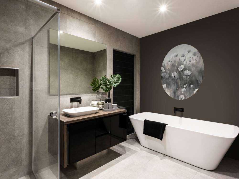 Taniec dzikich kwiatów - szary