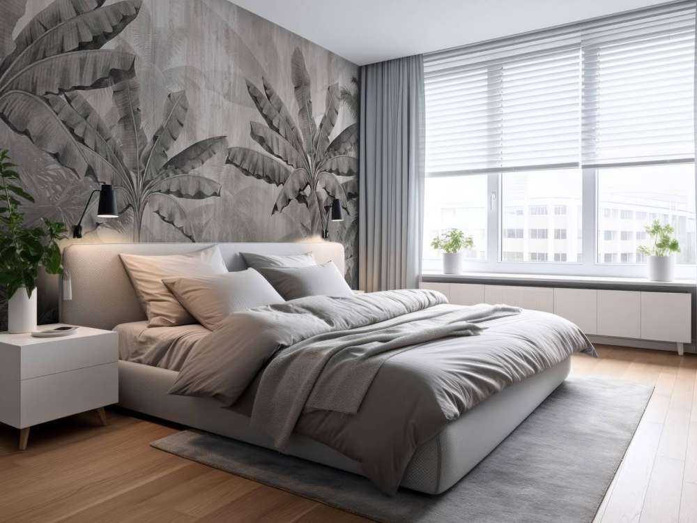 Tropikalne mgławicowe palmy