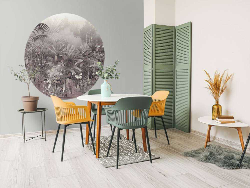 Poranek w Tropikalnym Ogrodzie Fioletowym