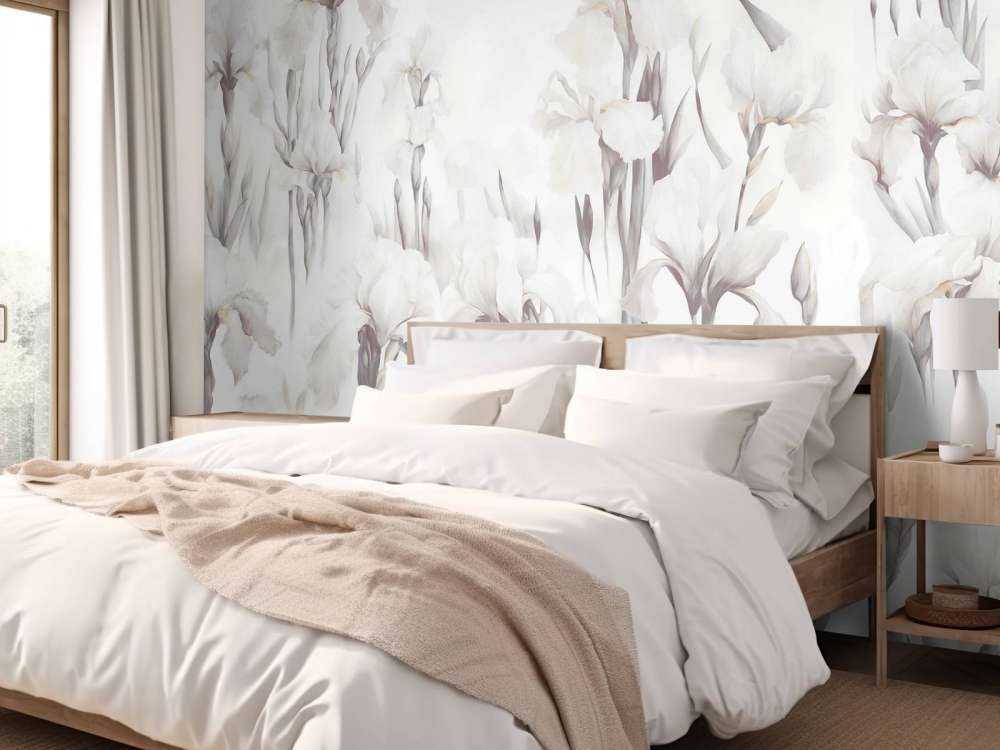 Irysy Tańczą Bezszwowo Stonowany Beż