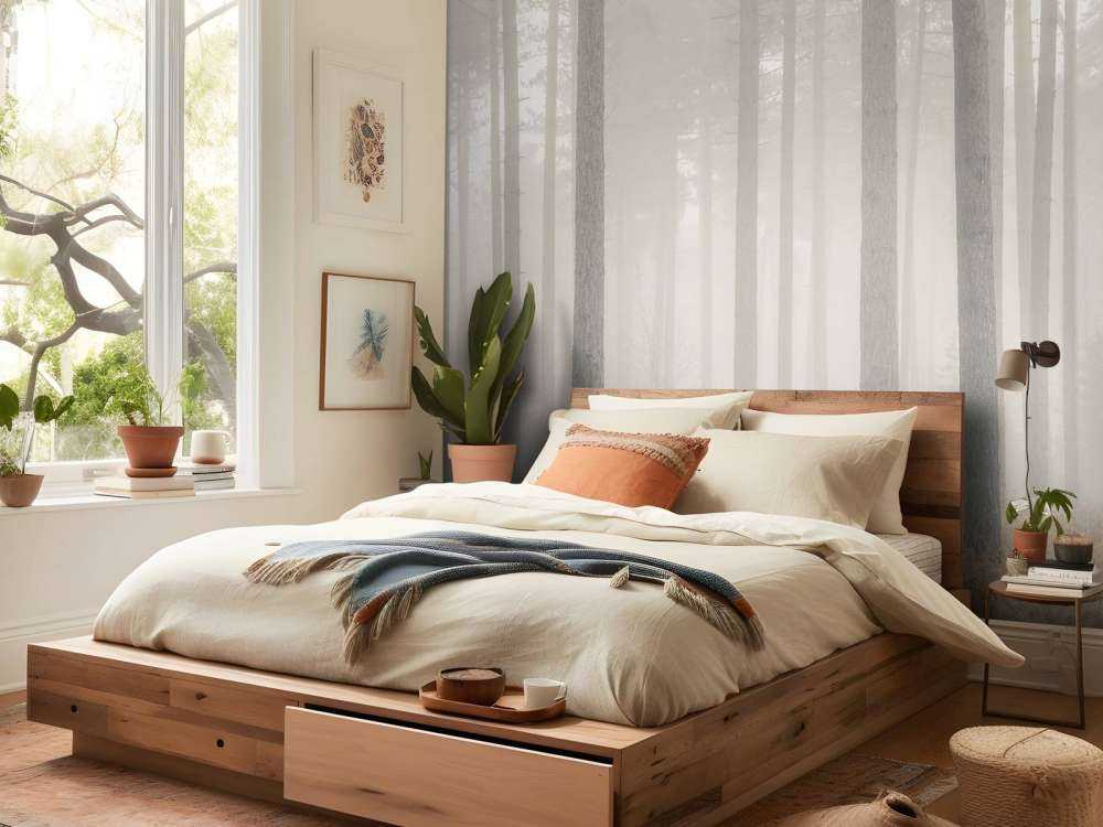 Mglisty, tajemniczy las