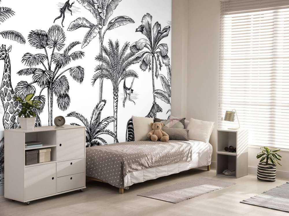 Tropikalna dżungla zwierząt