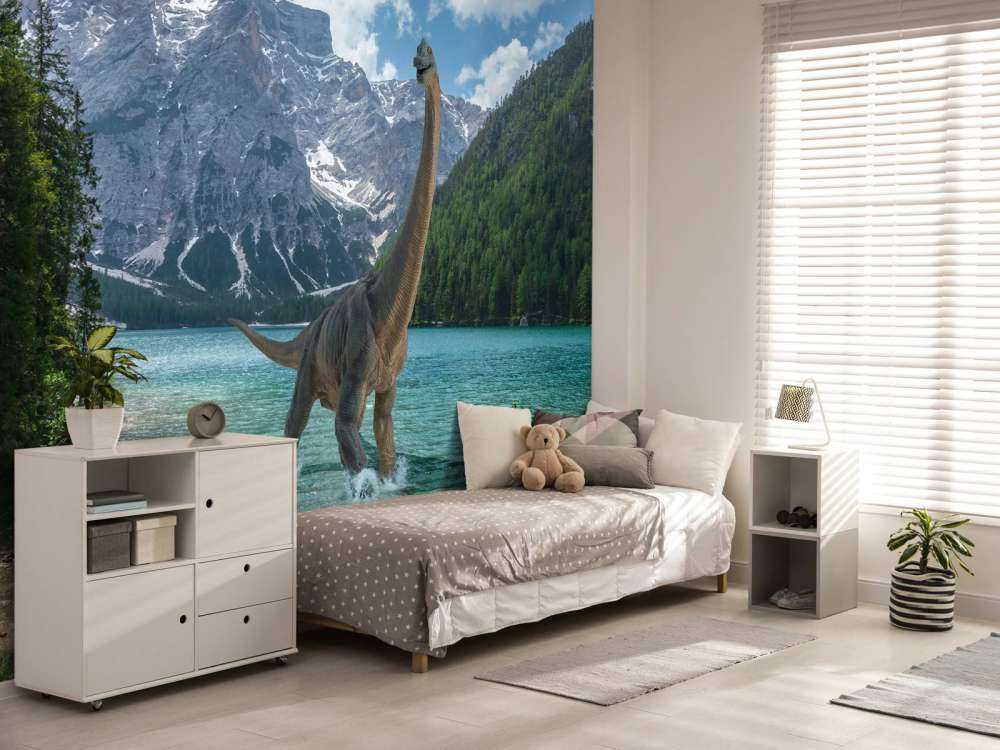 Brachiosaurus w wodzie