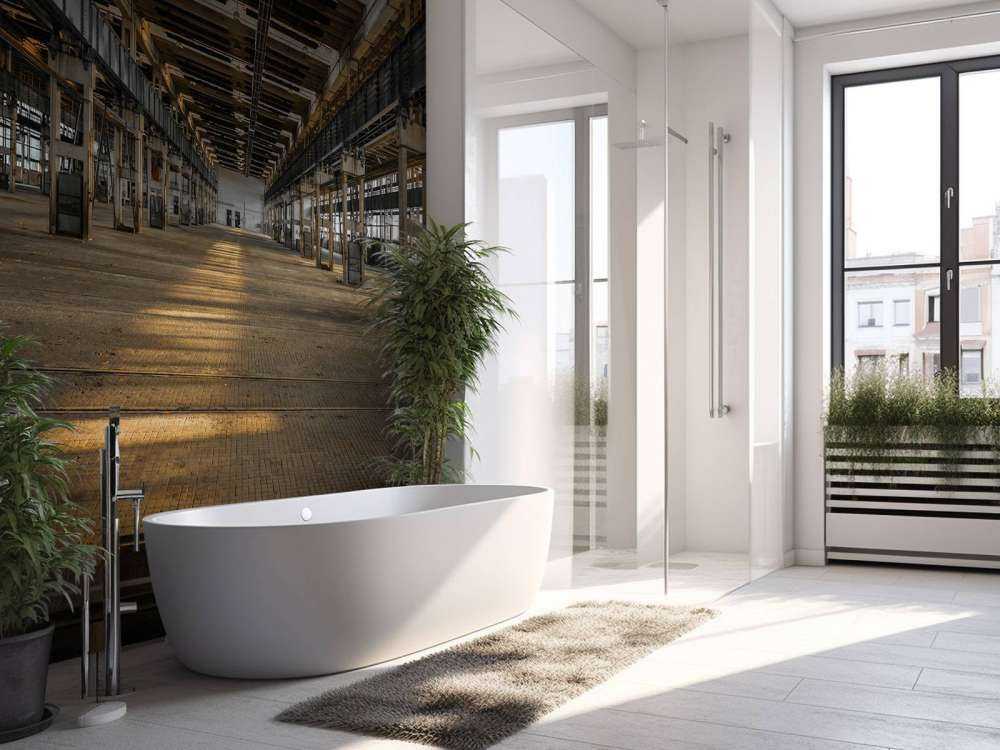 Stary opuszczony garaż