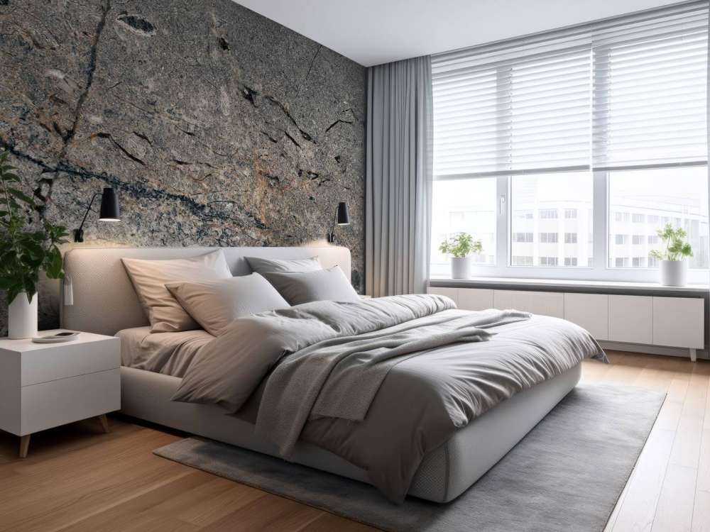 Struktura szarego marmuru