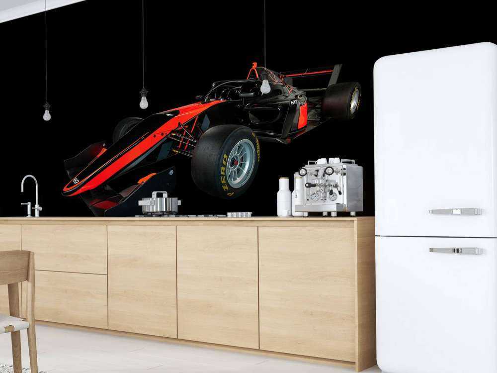 Formula 3 - Left front view - dark