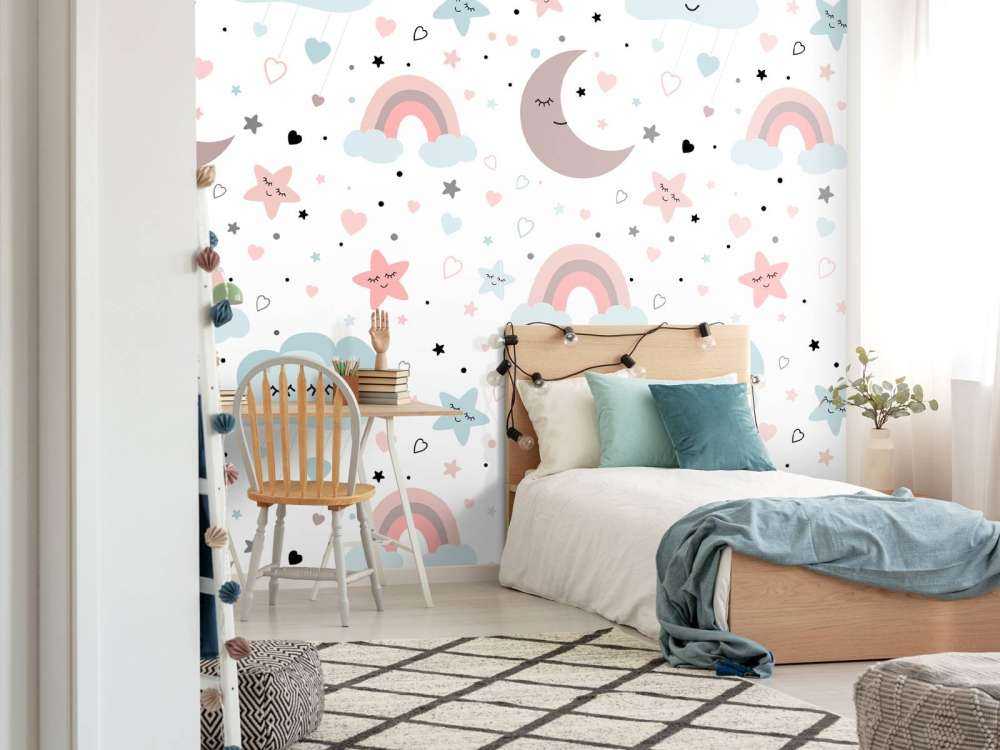 Chmury, księżyce i tęcze