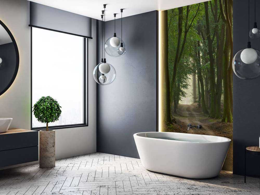 Droga piaskowa w lesie