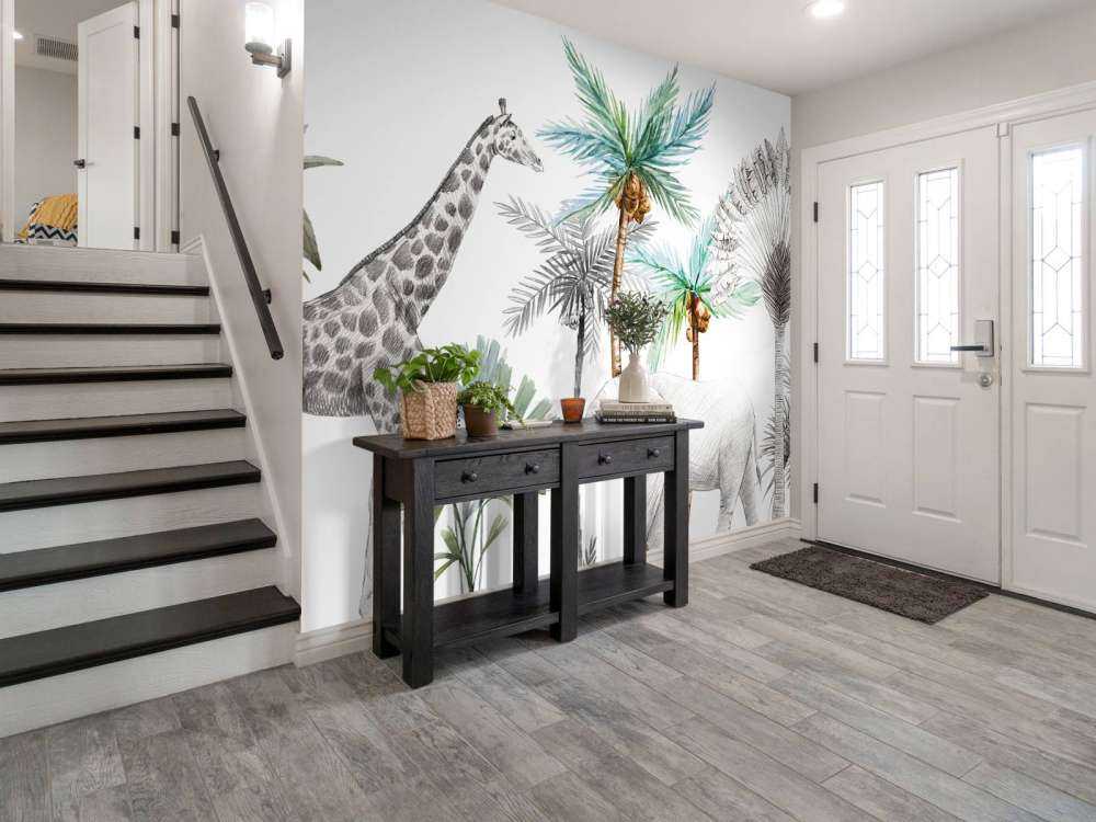 Szkic dzikich zwierząt