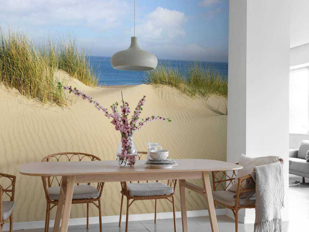 Wydmowe przejście na plażę