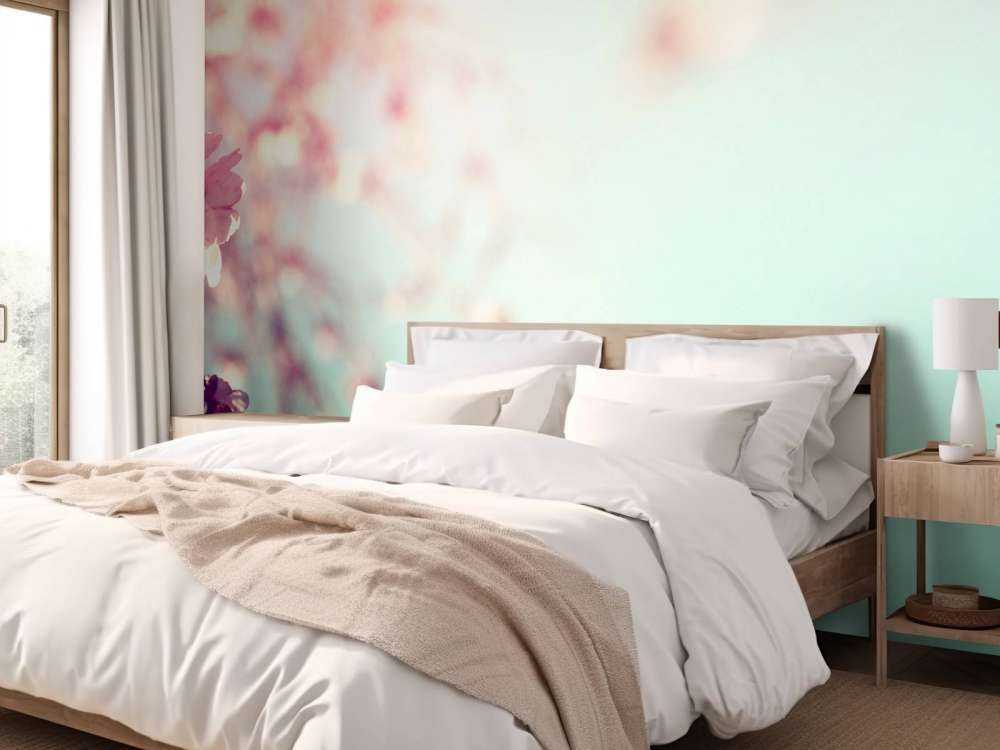 Różowa gałąź kwiatowa