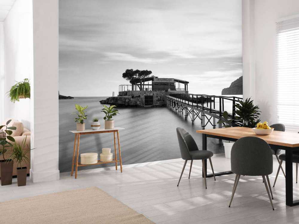 Rusztowanie na wyspie