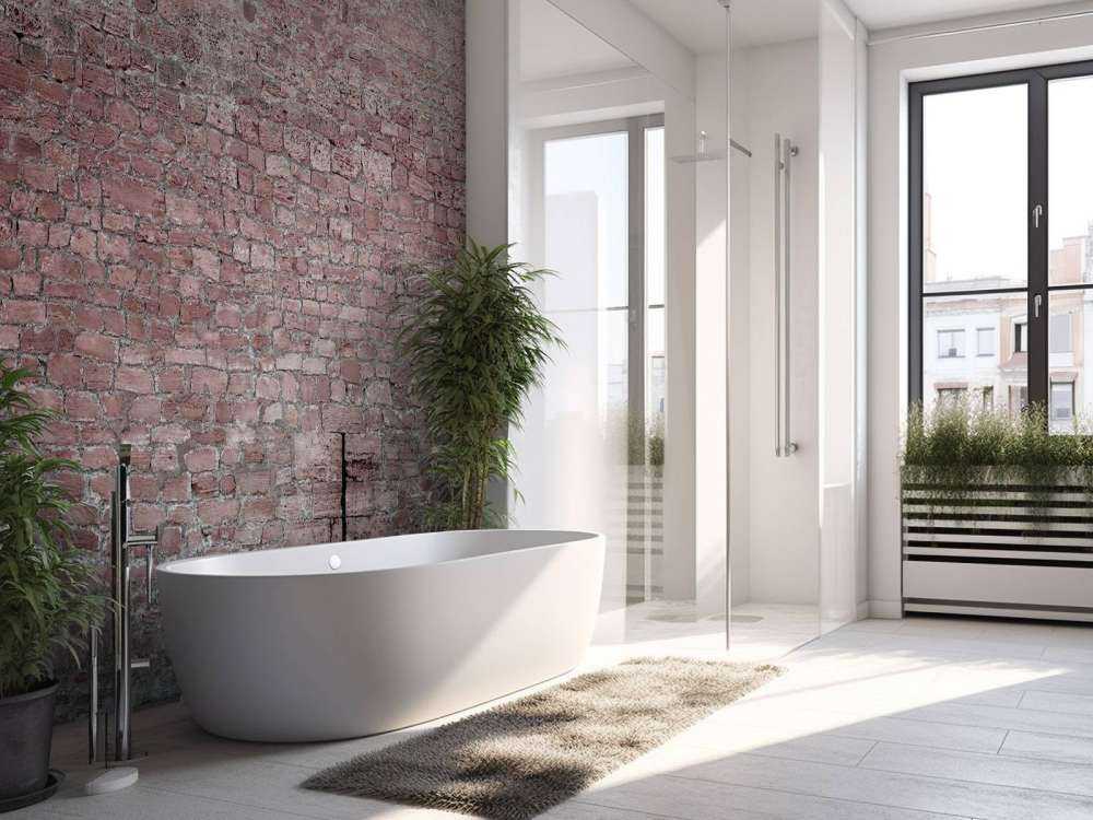 Ściana ze starych kamieni