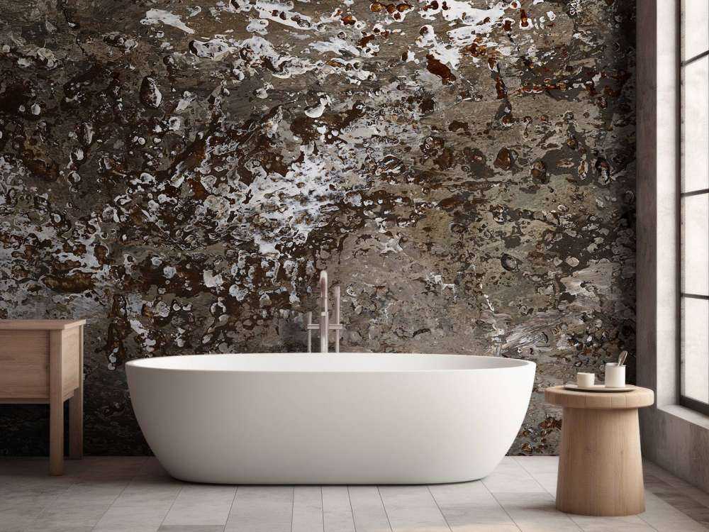 Struktura malowana antracytamicznie