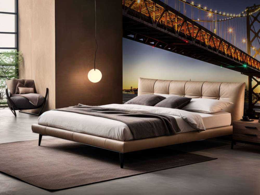 Most Bay Bridge z oświetleniem