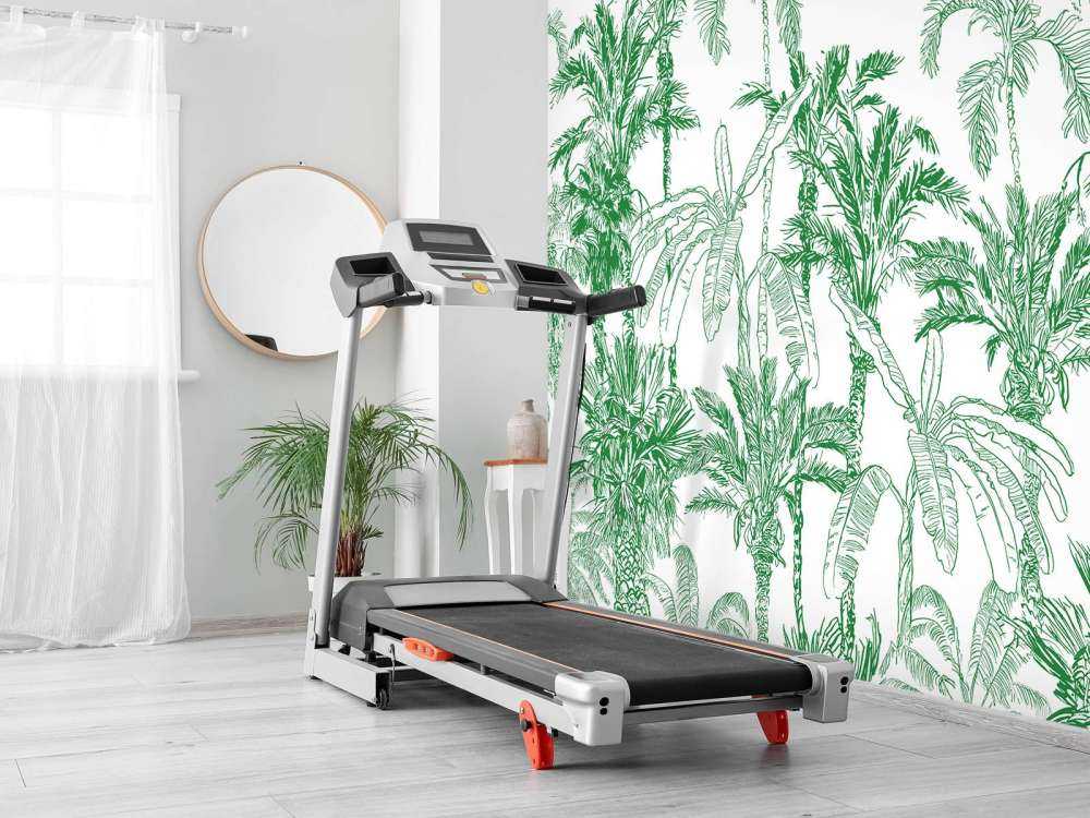 Ilustracja zielonej dżungli