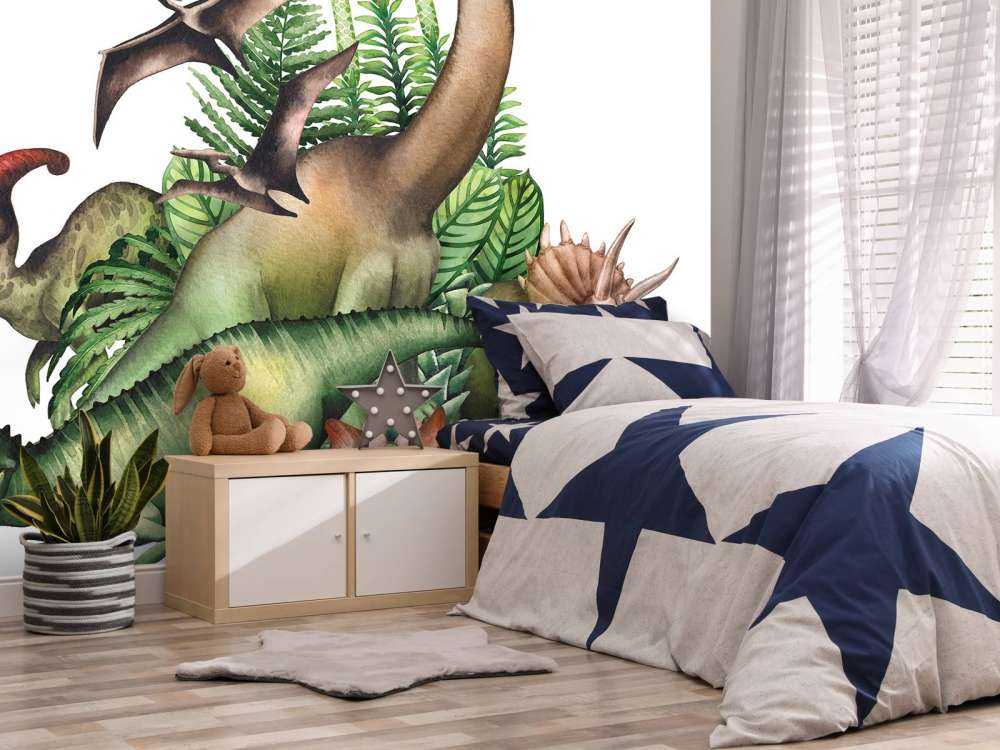 Akwarelowe dinozaury