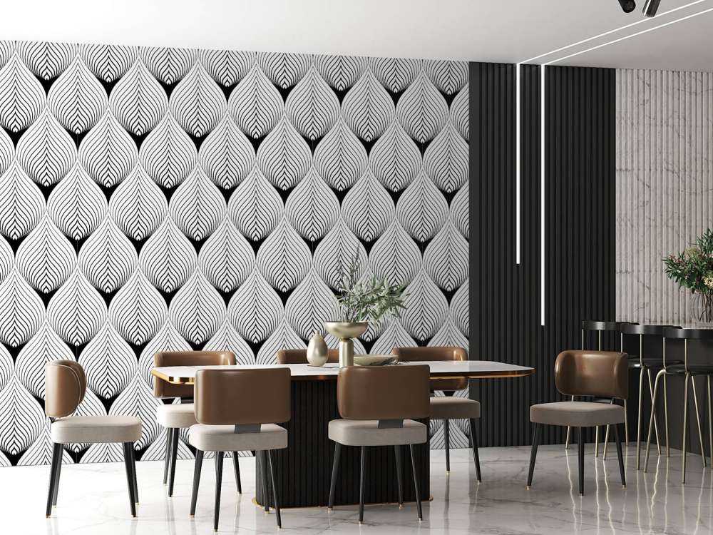 Abstrakcyjne płatki kwiatów