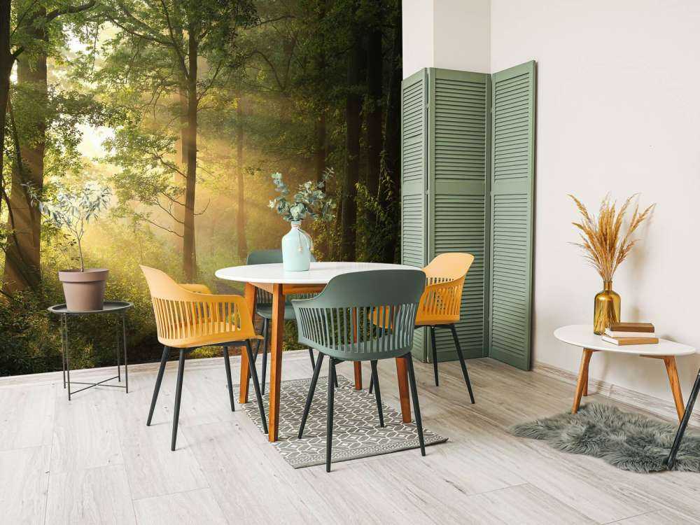 Mglisty wiosenny poranek