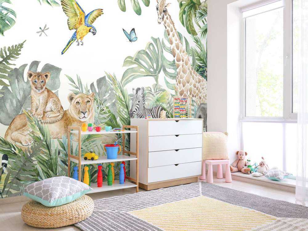 Dzikie zwierzęta w dżungli