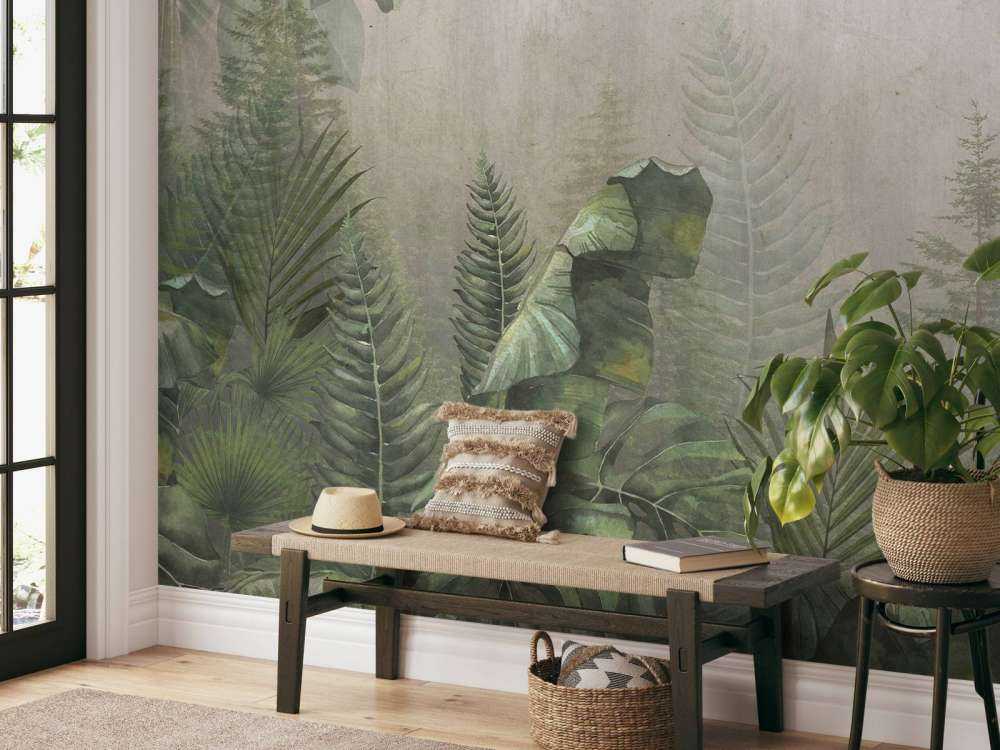 Mgliste Złoto Liści