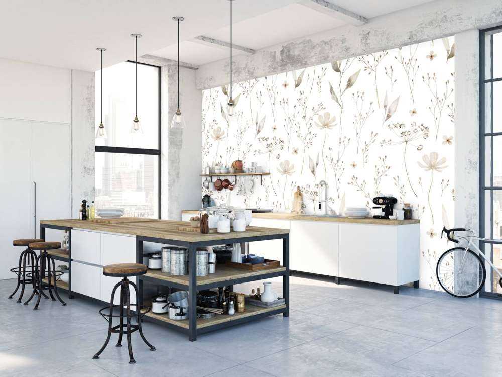 Sepiowy Szkic Natury