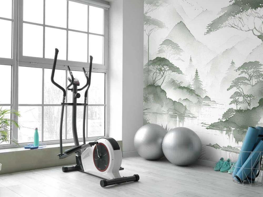 Jezioro Górskie w Mglistej Tuszy, zielony