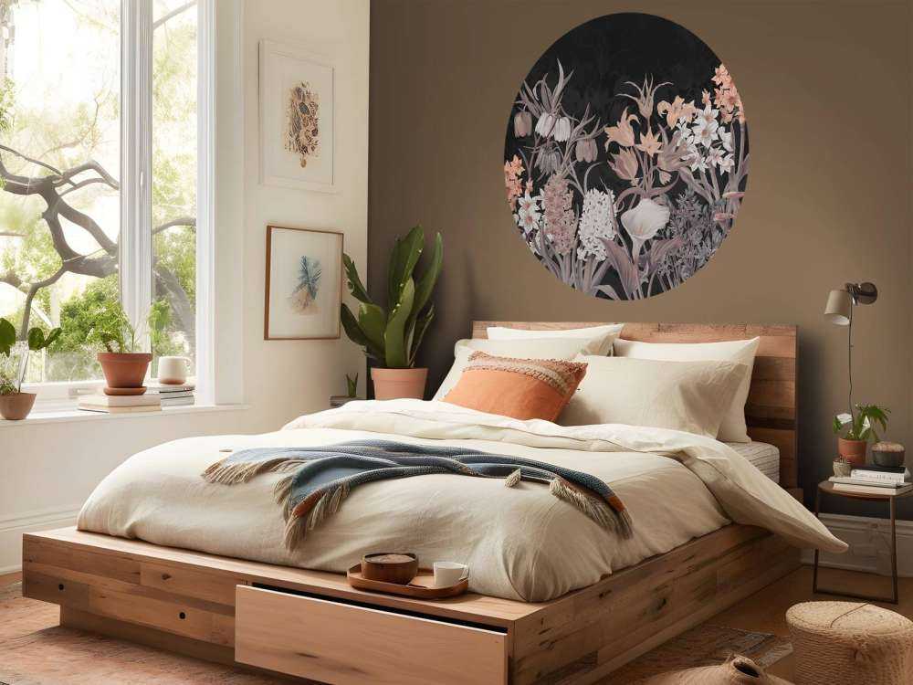 Kwiaty Wiosenne - Vintage Sepia