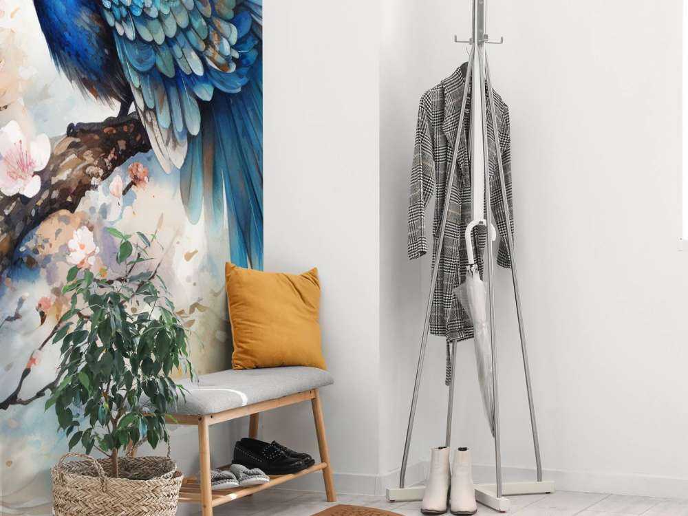 Paw w Wiosennej Mgle