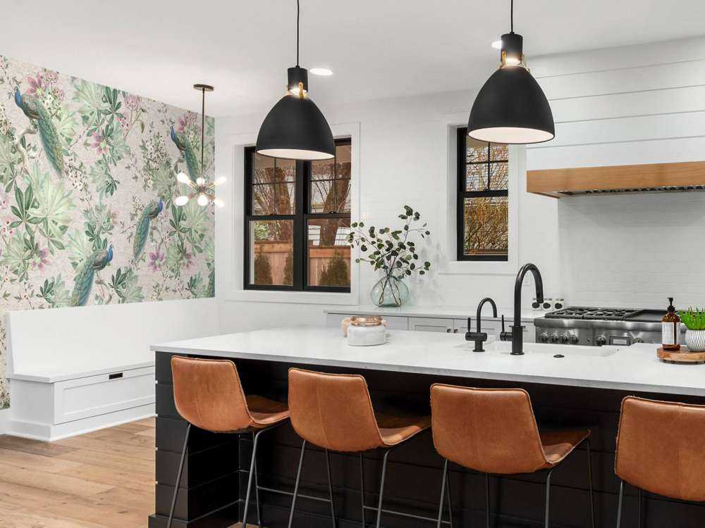 Pawie ogrodowe w stylu vintage - kremowe