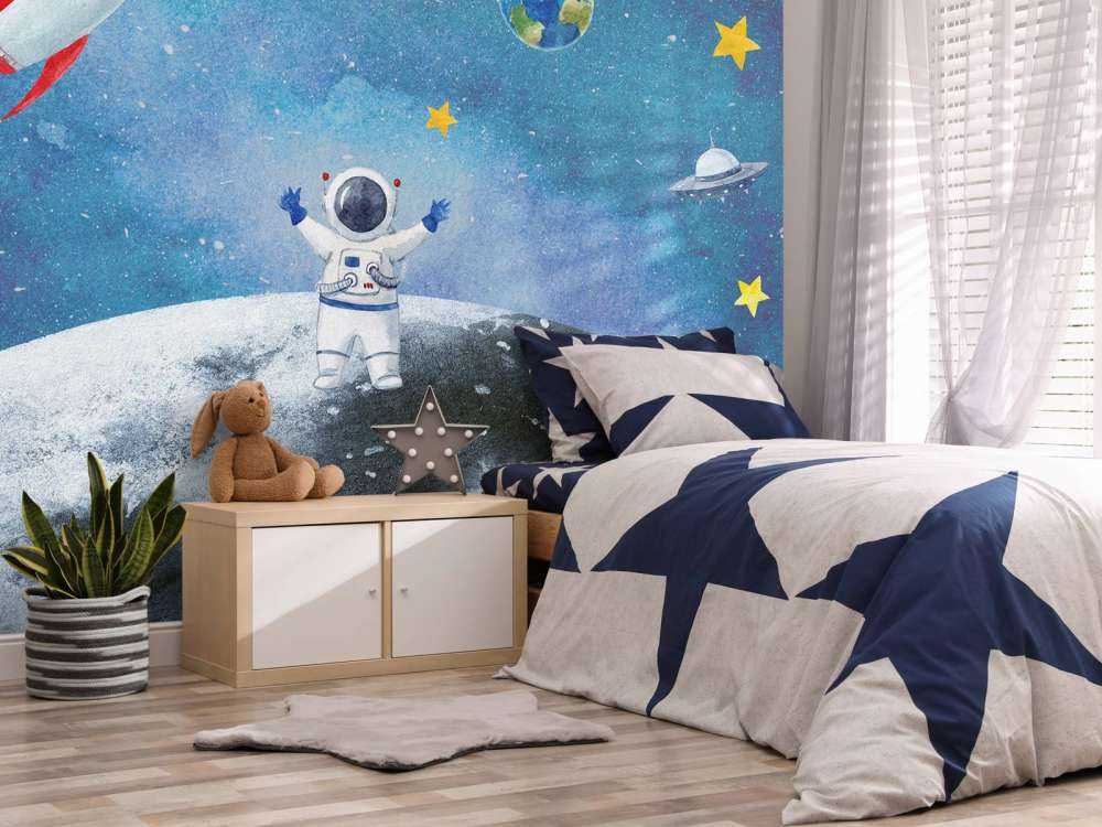 Astronauta na Księżycu