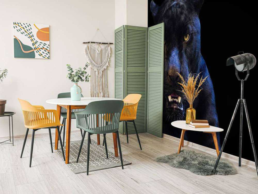 Zbliżenie na panterę