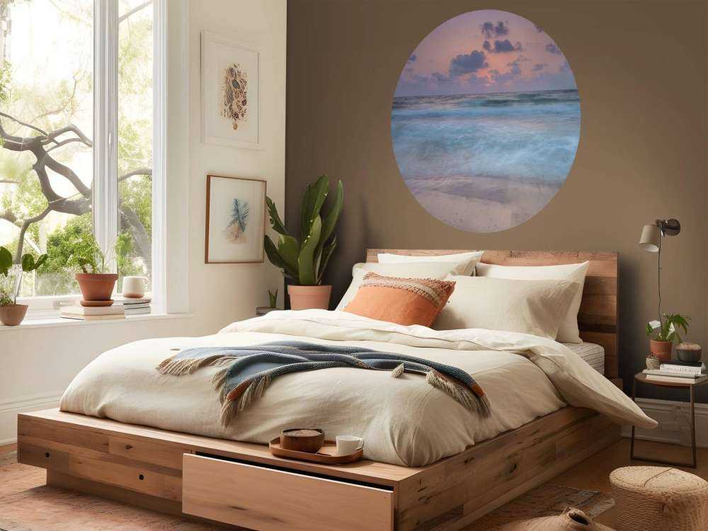 Zachód słońca na plaży