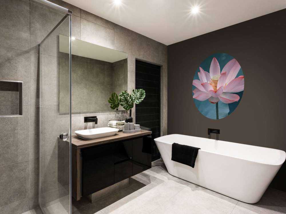 Kwiat lotosu w zbliżeniu