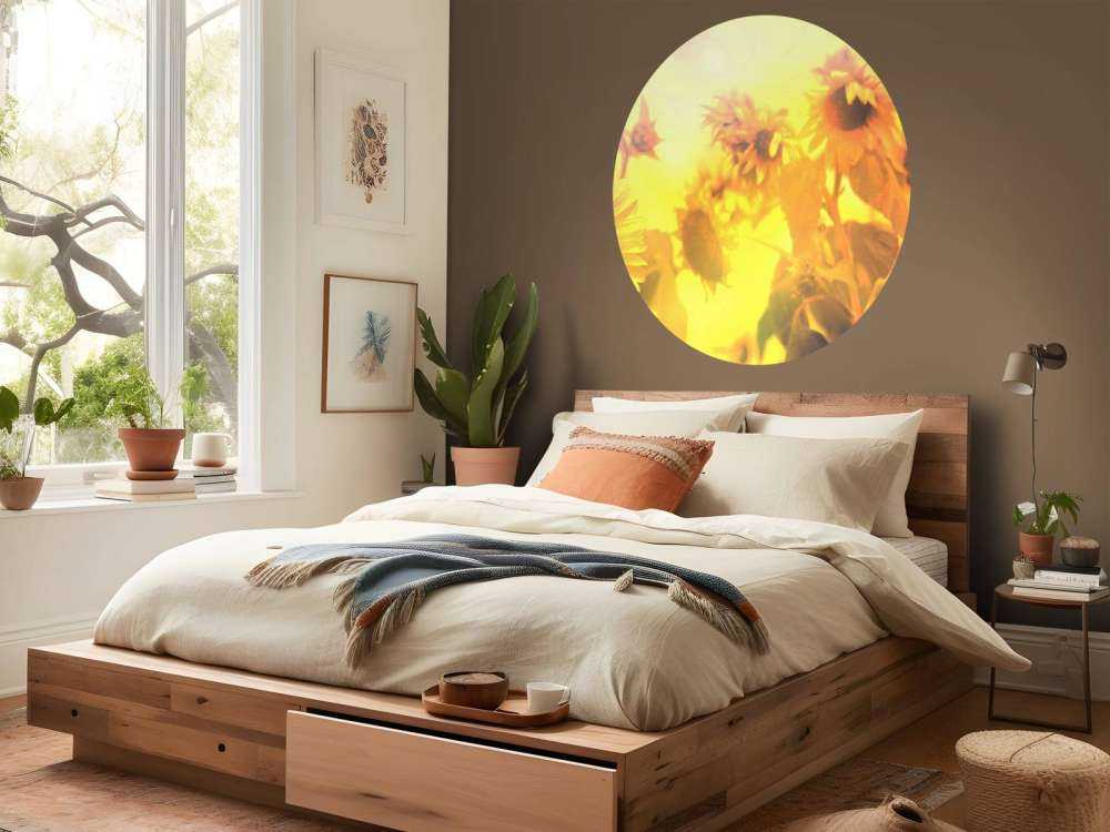 Słonecznikowa panorama