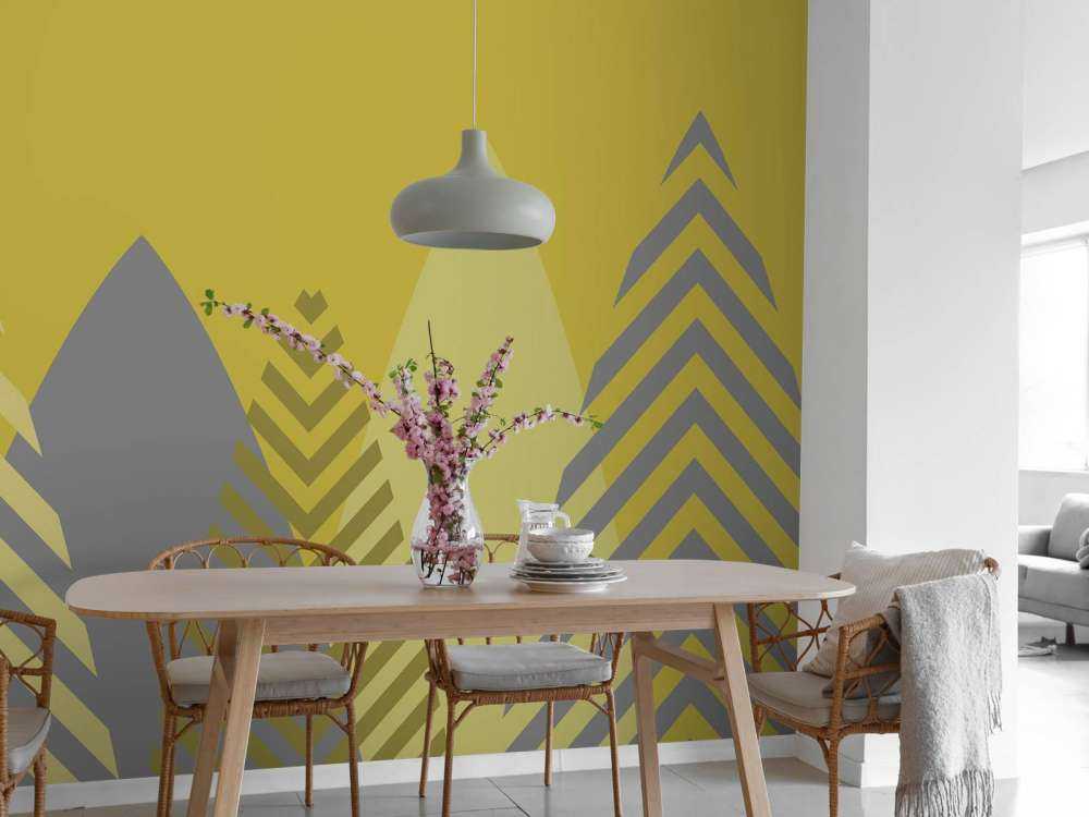 Wysokie góry, żółte