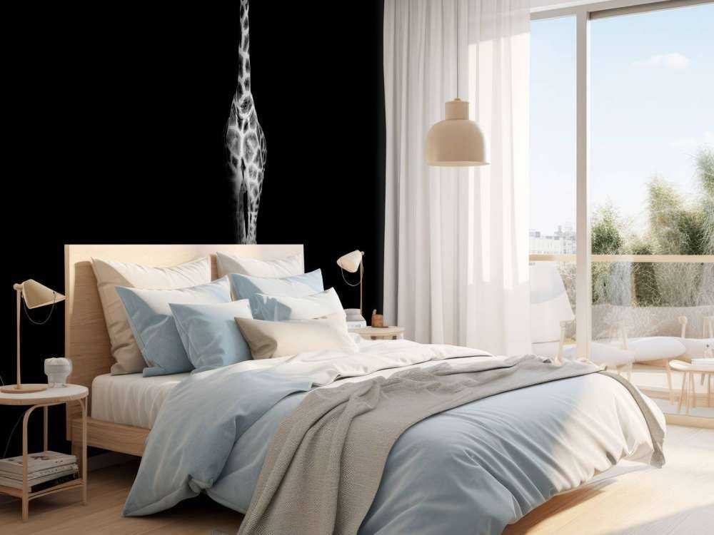 Żyrafa czarno-biała