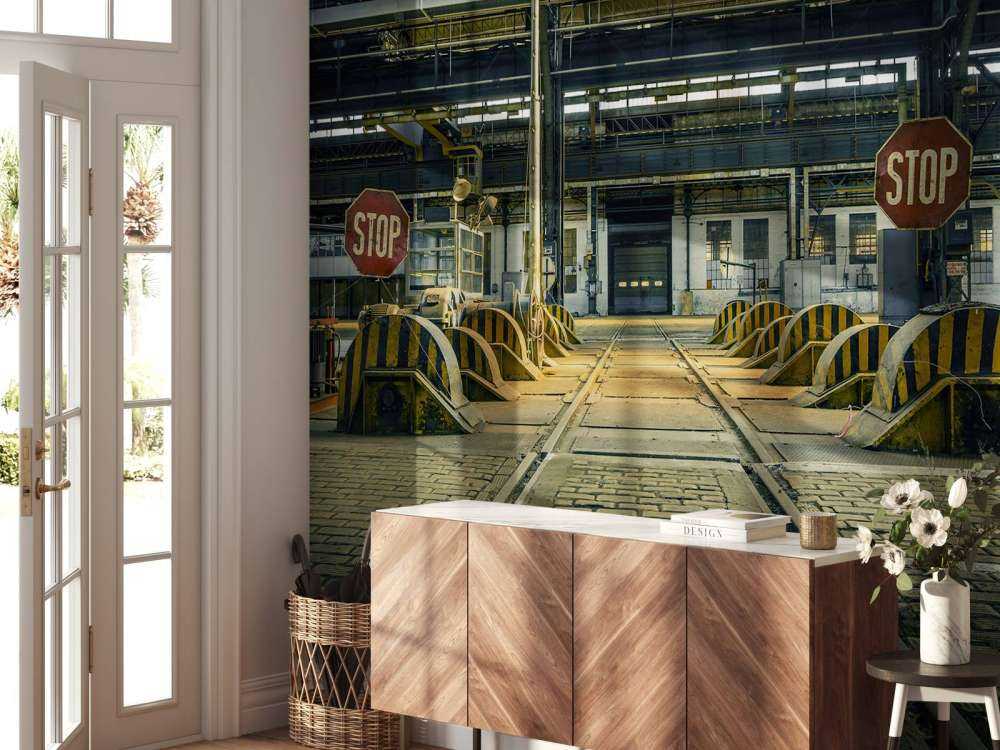 Opuszczona hala przemysłowa