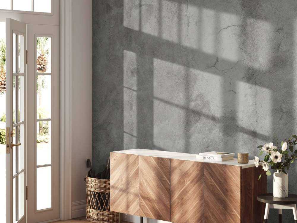 Beton z rozległymi pęknięciami