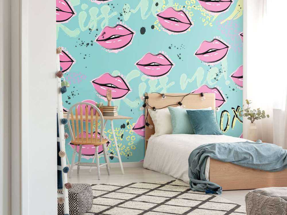 Kiss kiss turquoise