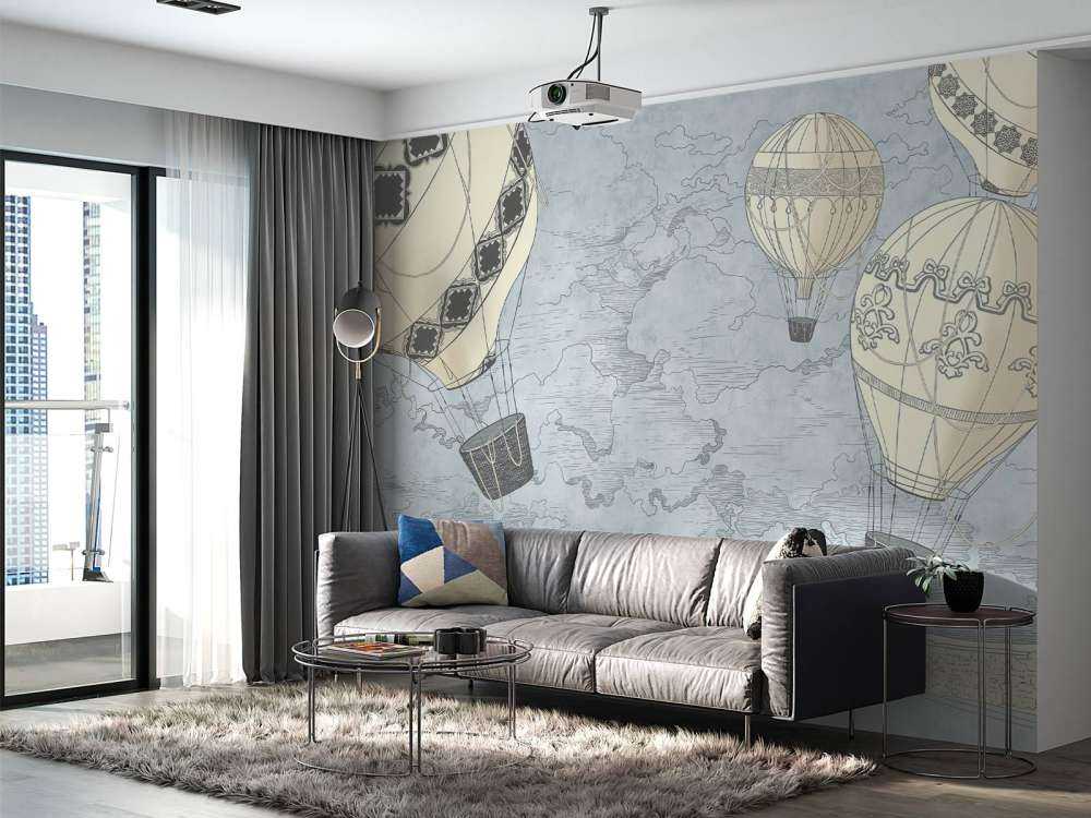 Nowoczesne balony na ogrzane powietrze