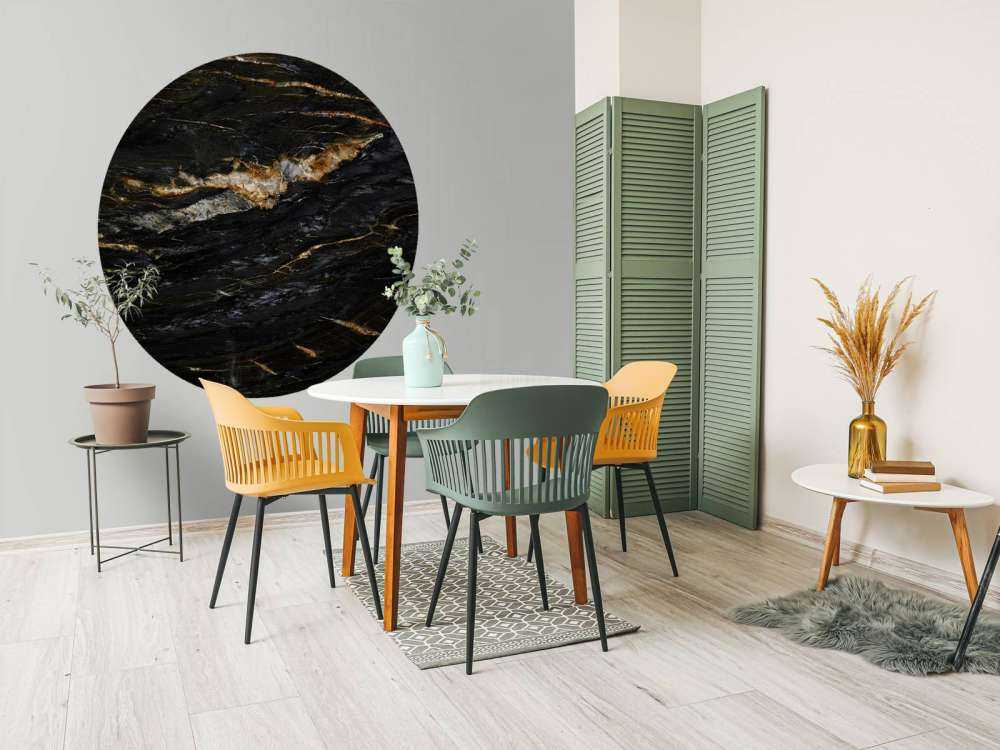 Wytrzymały ciemny marmur