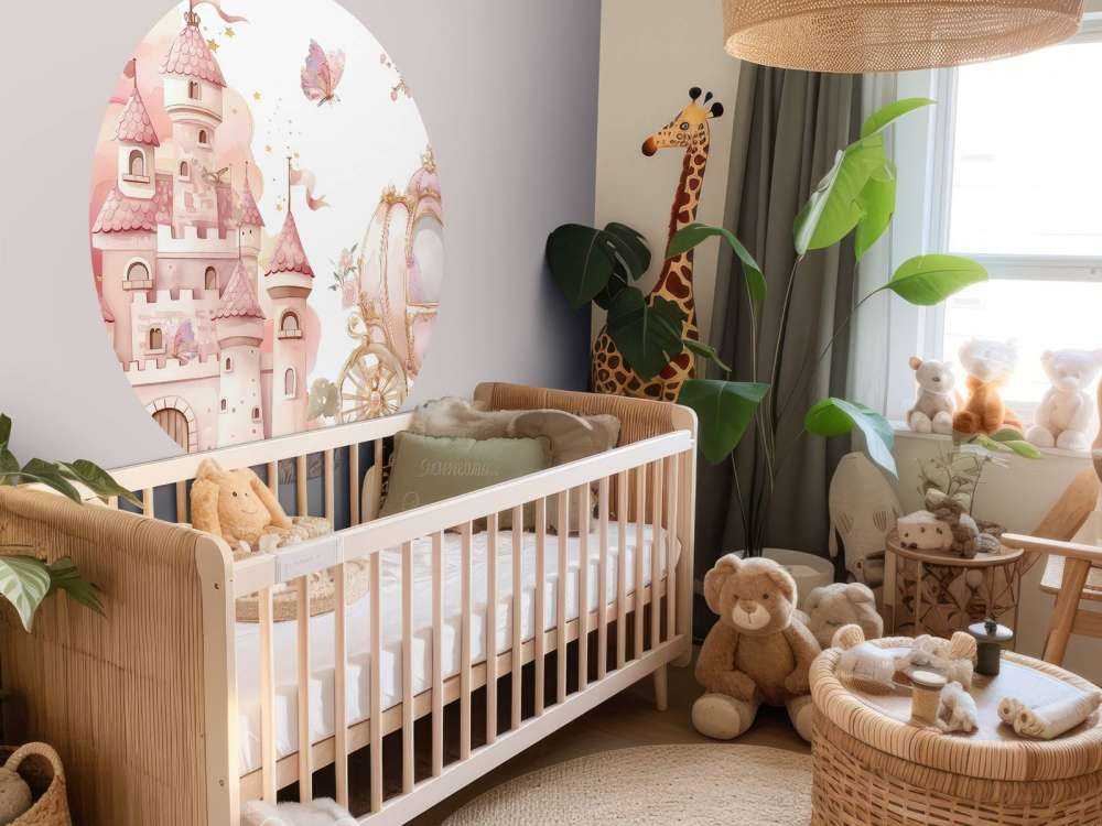 Zamek bajkowy i różana kareta