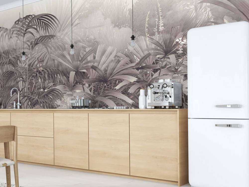 Poranek w Tropikalnym Ogrodzie Fioletowym