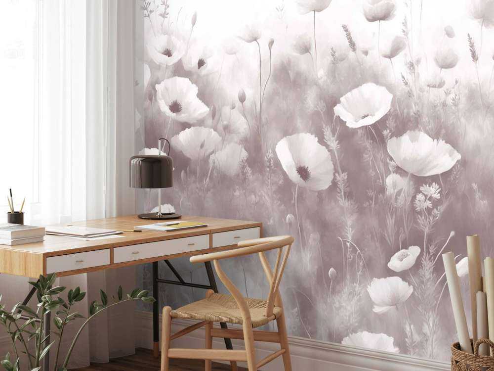 Taniec dzikich kwiatów - różowy