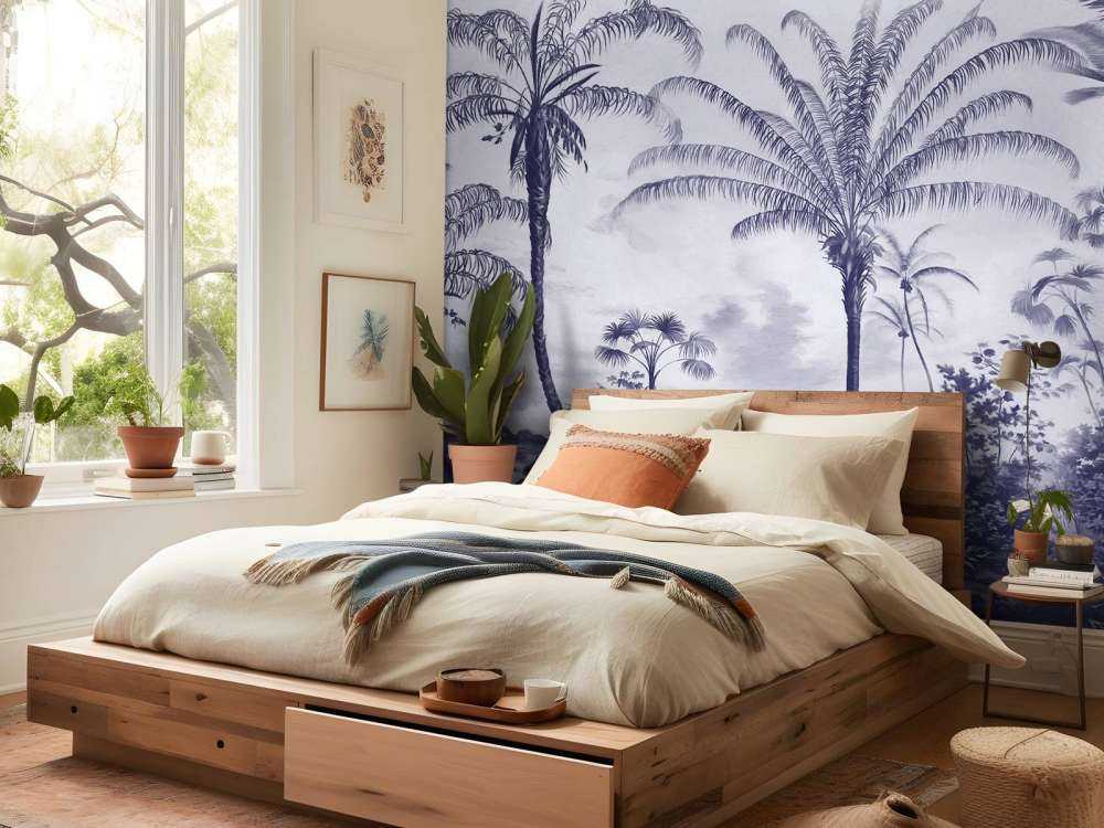 Romantyczne Tropiki Fioletowy