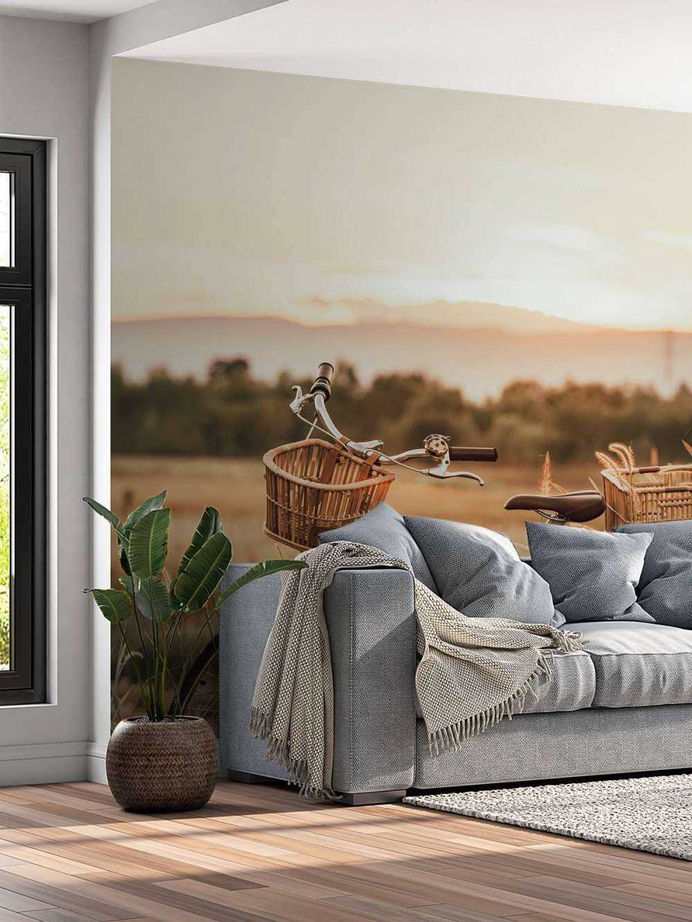 Rower zabytkowy w lecie