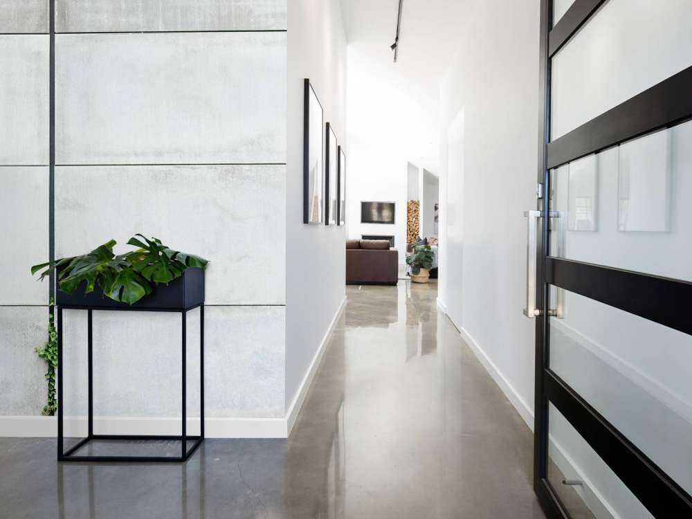 Ściana z płyt betonowych