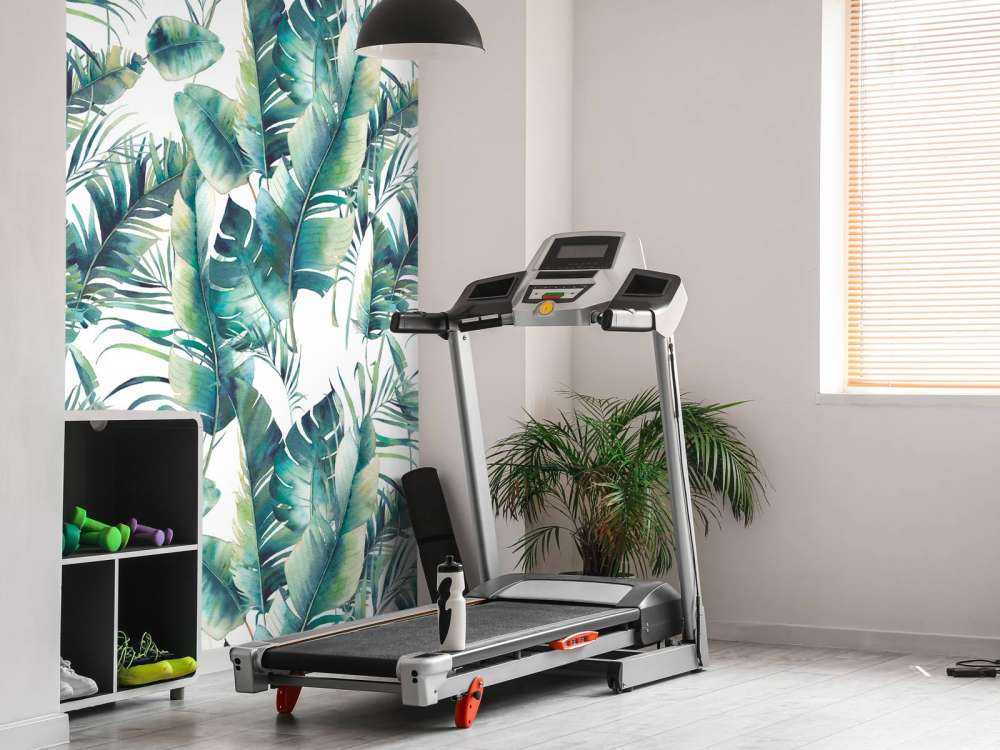 Malowane liście palmowe