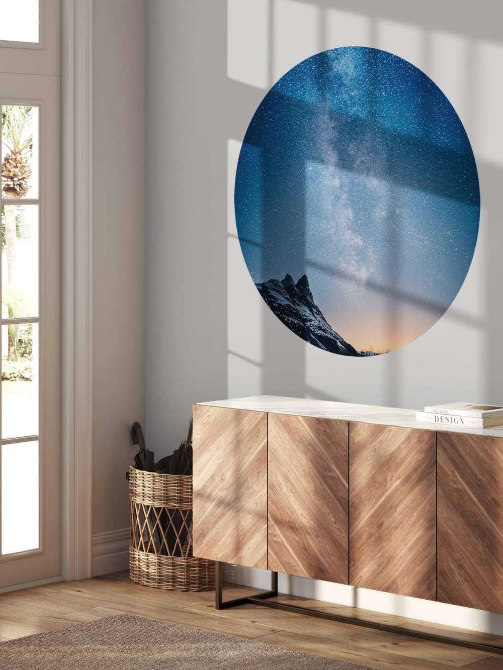 Gwieździste niebo na Alasce